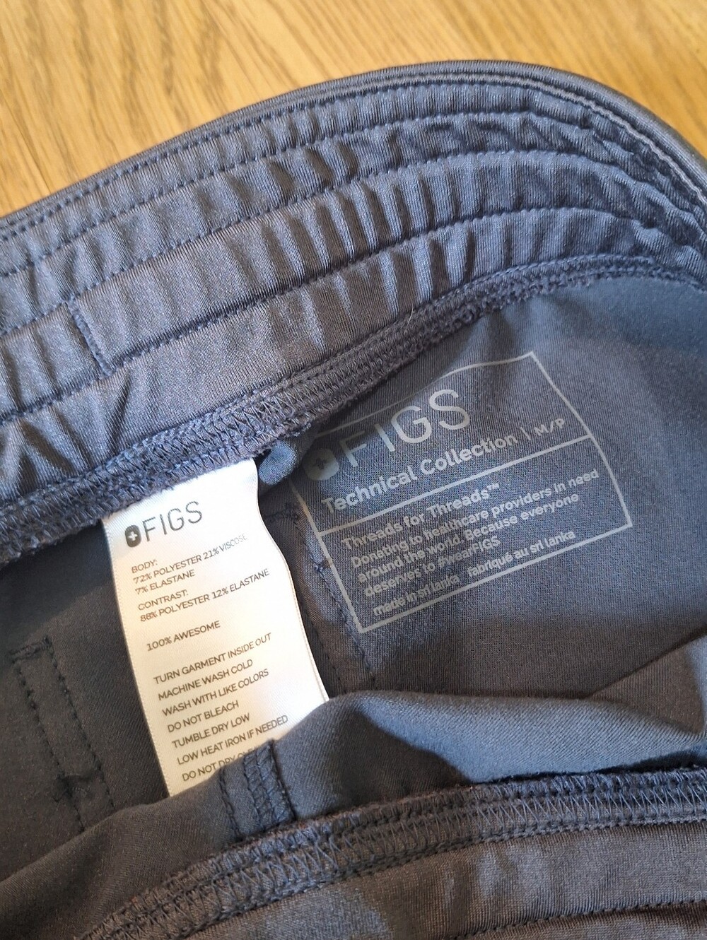 Gray Figs Scrubs - Petite - Picture 3 of 4